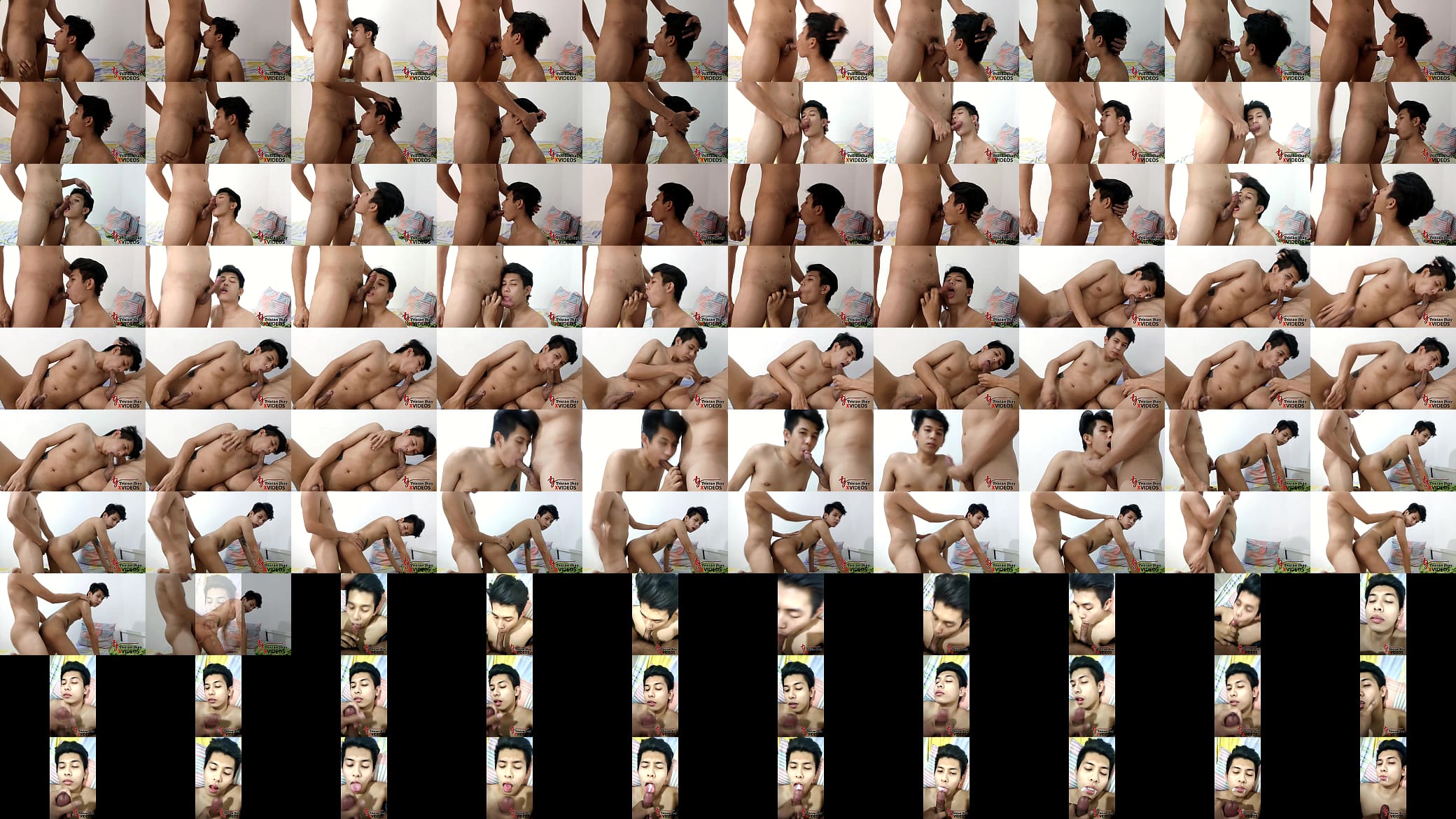 Filipino Boy, Tristan Jhay, Sucking His Client&#039;s Cock, Getting Fucked, &amp; Cumming Inside His Mouth 预览图