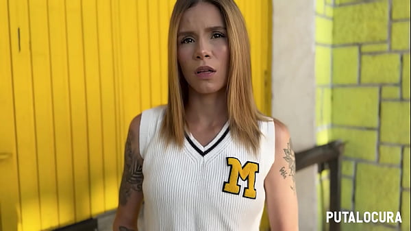 PutaLocura - Skinny blonde Latina Ashley Ross gets caught by Torbe and they fuck hard