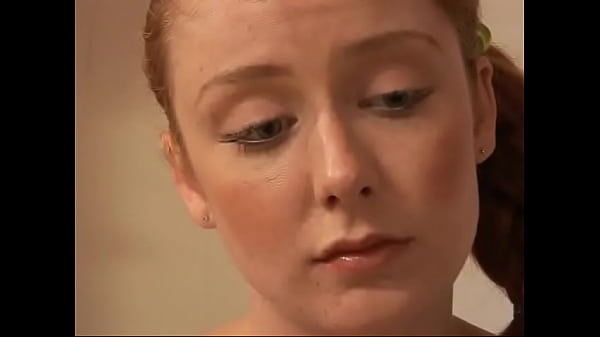 Download Video - Red-haired bitch in white stockings gives a blowjob to a horny guy with glasses with pleasure
