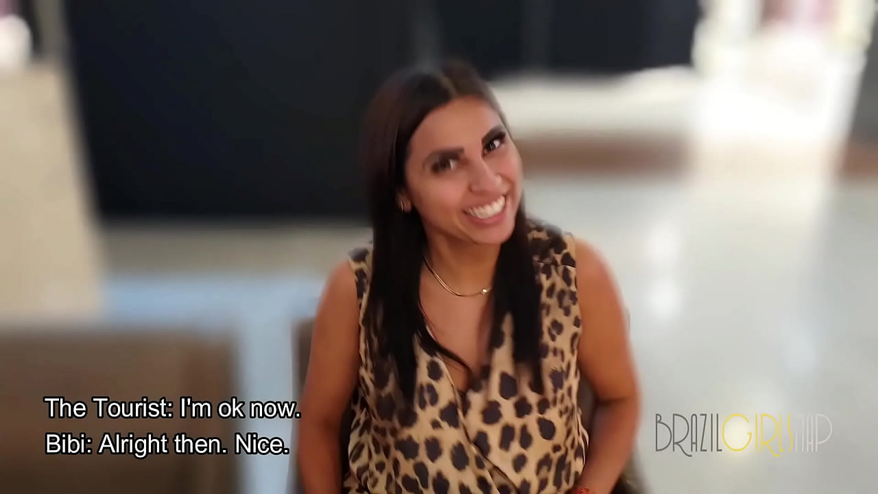 ¡Un turista cachondo se encuentra con Bibi Tsunami en Para Brasil!
                    latina brunette slut whore brazil big tits natural tits pretty face fit body perfect shape tits muchos negros