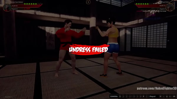 Master Ken Baiter VS Pearl Girl (Naked Fighter 3D)