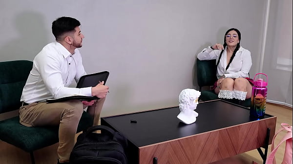 student flirts with your teacher to be able to have a good note