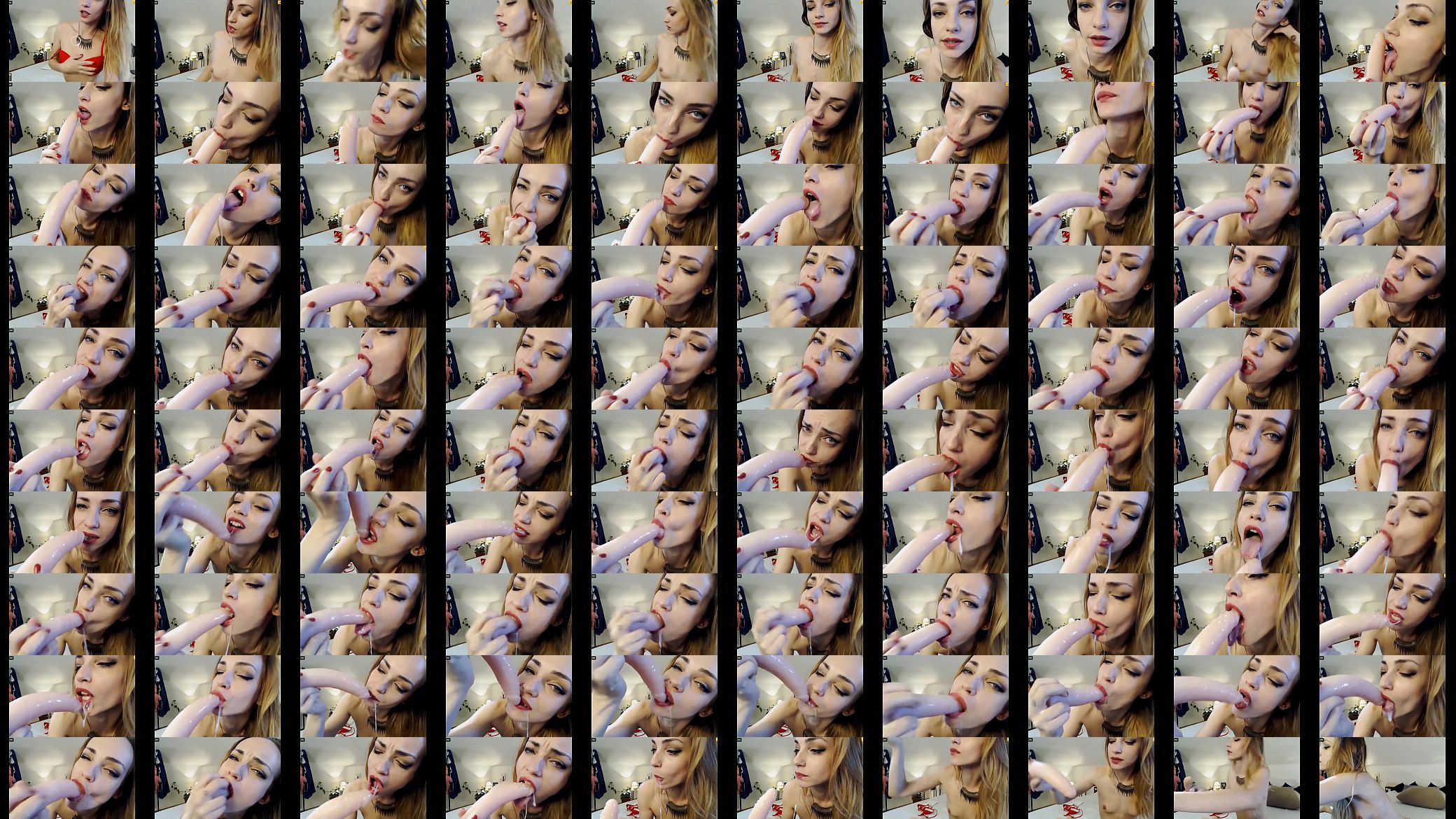 camslut demands throatfuck! romanian whore sandra ruby gagging on dildo  analcams.com 预览图