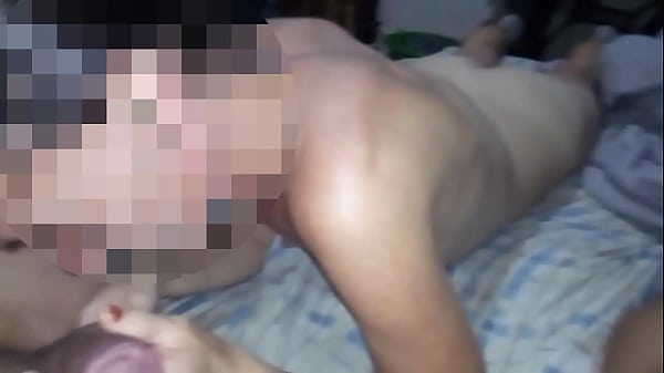 Latina's Christmas: Santa's Helper Fills Brunette's Pussy with Presents on Brown Couch