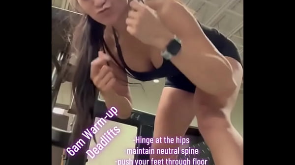  6am Warm Up Deadlifts Hinge At The Hips Maintain Neutral Spine  Push Your Feet Through Floor Pull Weight Up Keep Bar    