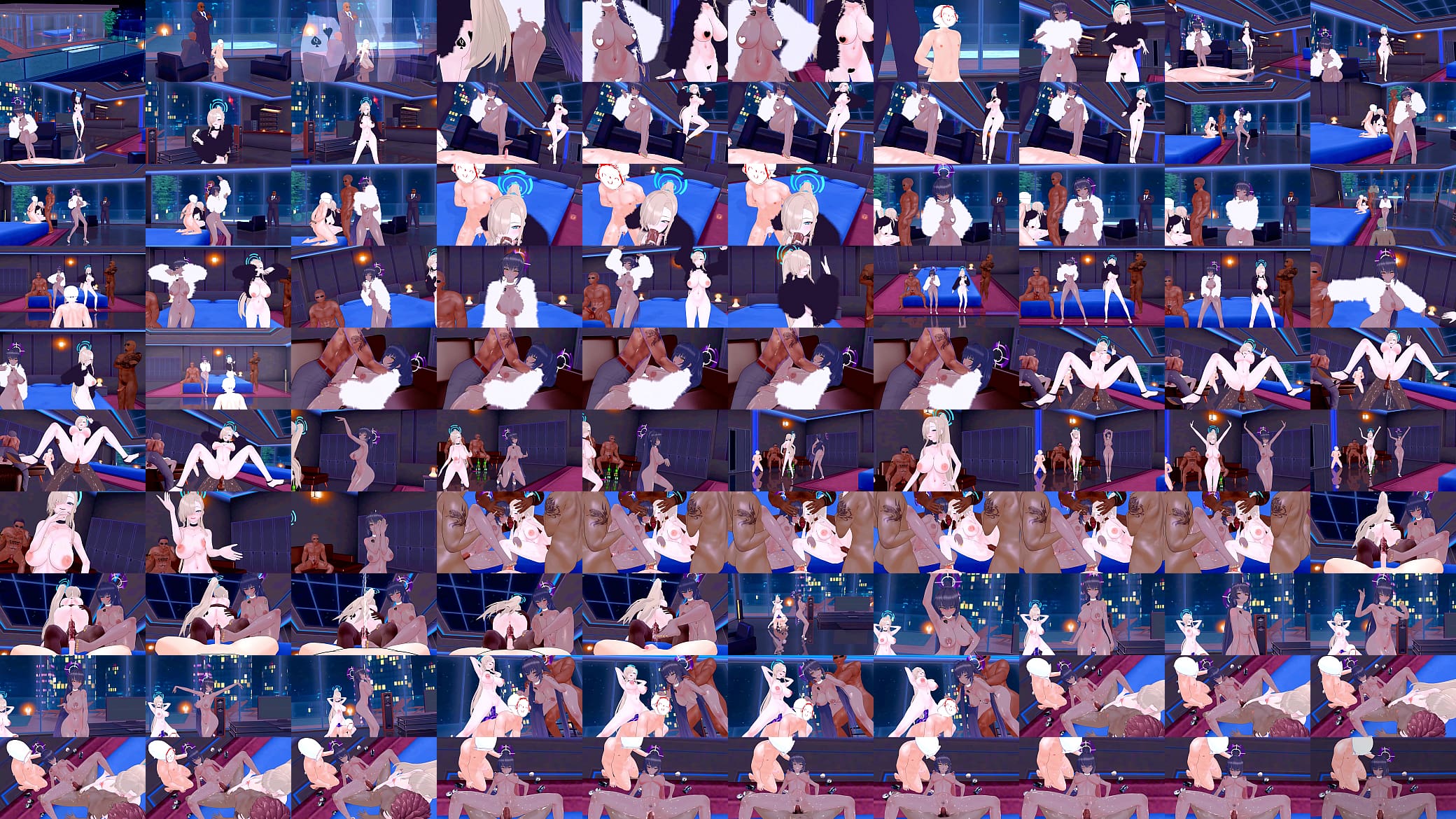 Asuna X Karin MMD 预览图