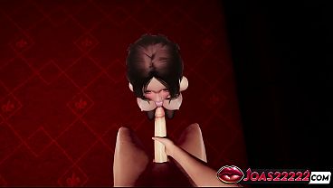 Hot Big Tits Hizuru In Stockings 3D Hentai Rule34 - Frenulum Licking Close Up Stimulation, Sloppy Blowjob with Moans, Glory Hole Deepthroat Ending in Cumshot Animation