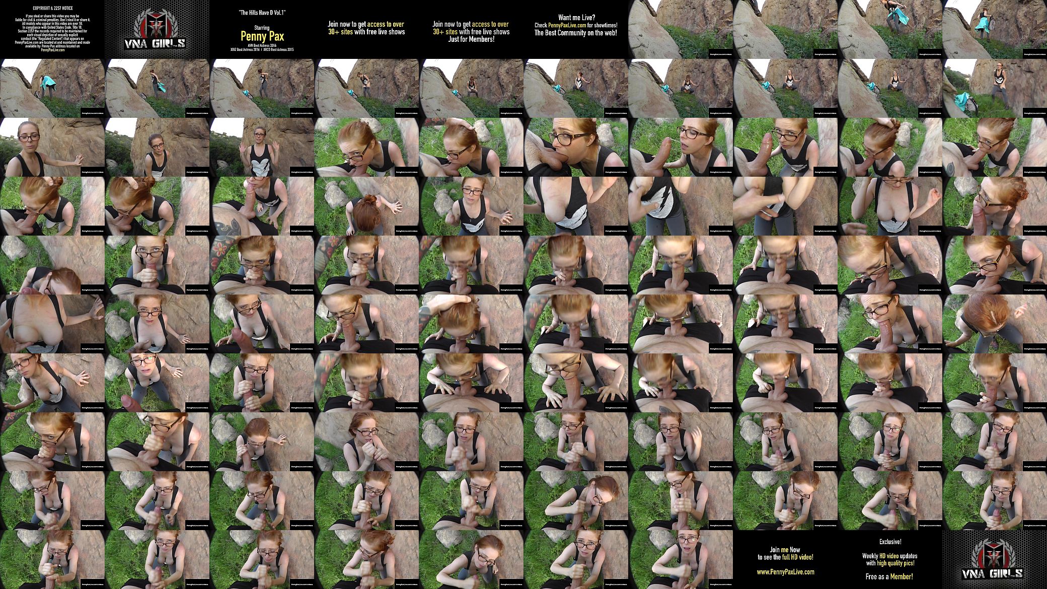 Red Hot Backpacker Penny Pax Fucked By Big Dick In The Wild! 预览图