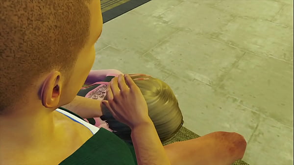 Biz se pone caliente en la bañera y llama a un chico gamer para que se la empotre
