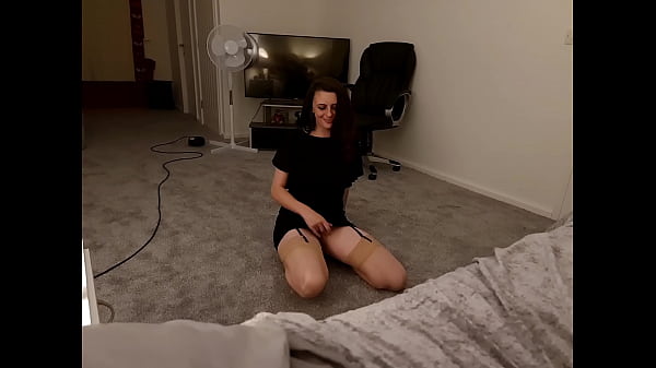 After party fuck with a horny slut in stockings - short version