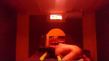 I suck her ass and pussy in a motel