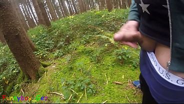Download Video - Horny guy pisses and jerks his big cock in the forest&period; &lpar;S&rpar;
