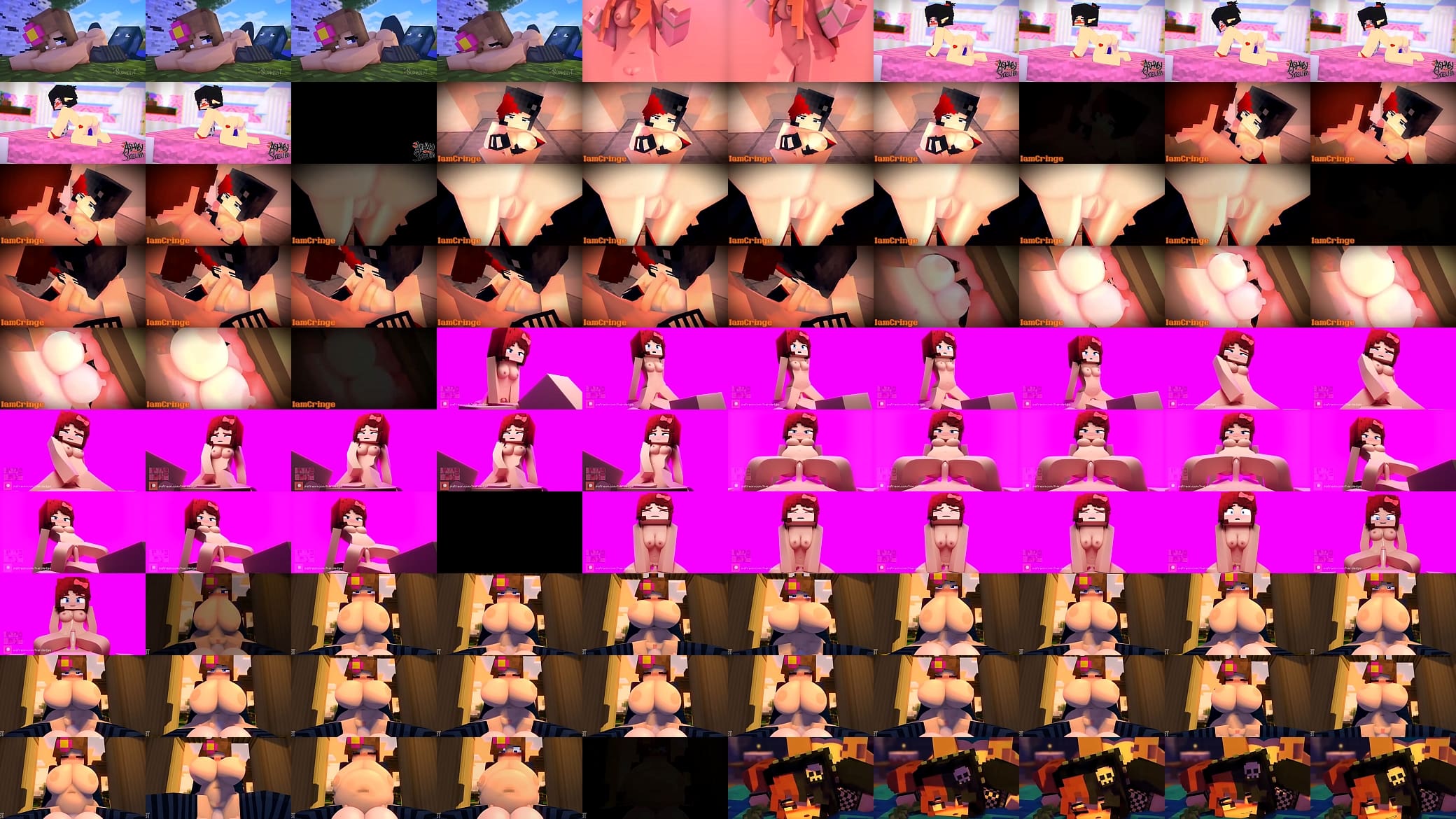 Minecraft porn compilation 4 预览图