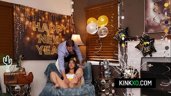 Download Video - Hot asian teen Alexia Anders getting fucked by her boss on the NYE party