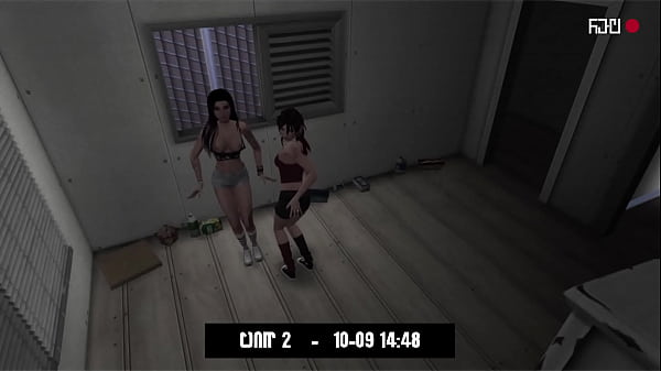 Jozie and Allyssa caught by security guard - Sims 4 Porn Video