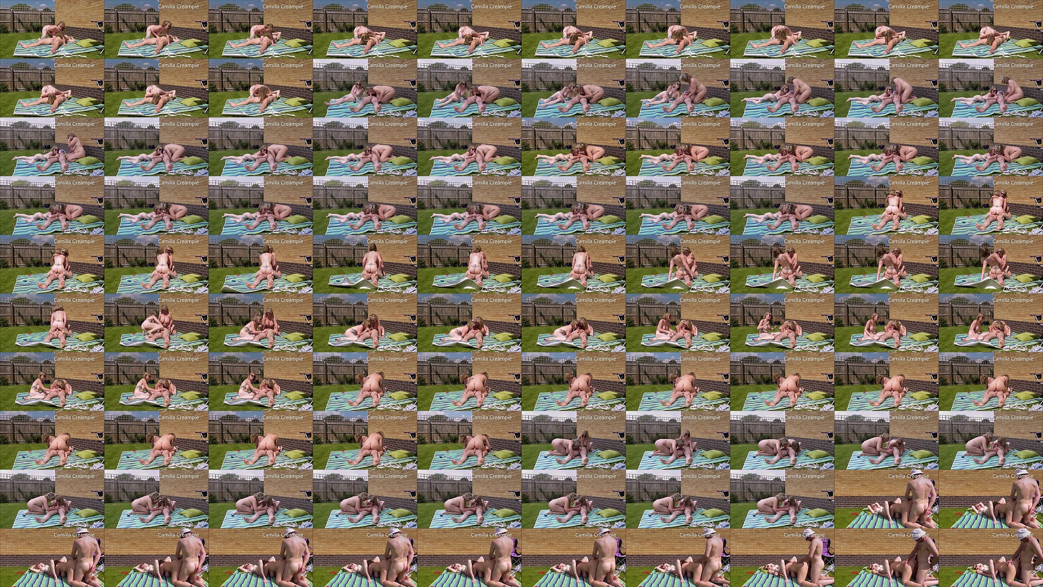 In the Garden with The Creampies and Mackenzie Promo 预览图
