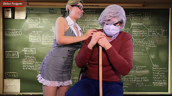 New teacher fucks old teacher to rise in rank in the classroom