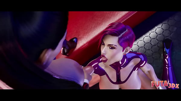 Download Video - Futa Brunette Gets Babe Hot & Horny At The Gloryhole They Start Fucking