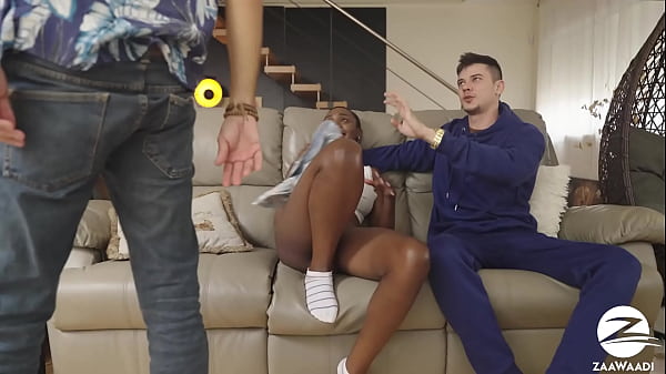 Ebony Hotwife Fulfills Husband’s Cuckold Fantasies With His Best Friend