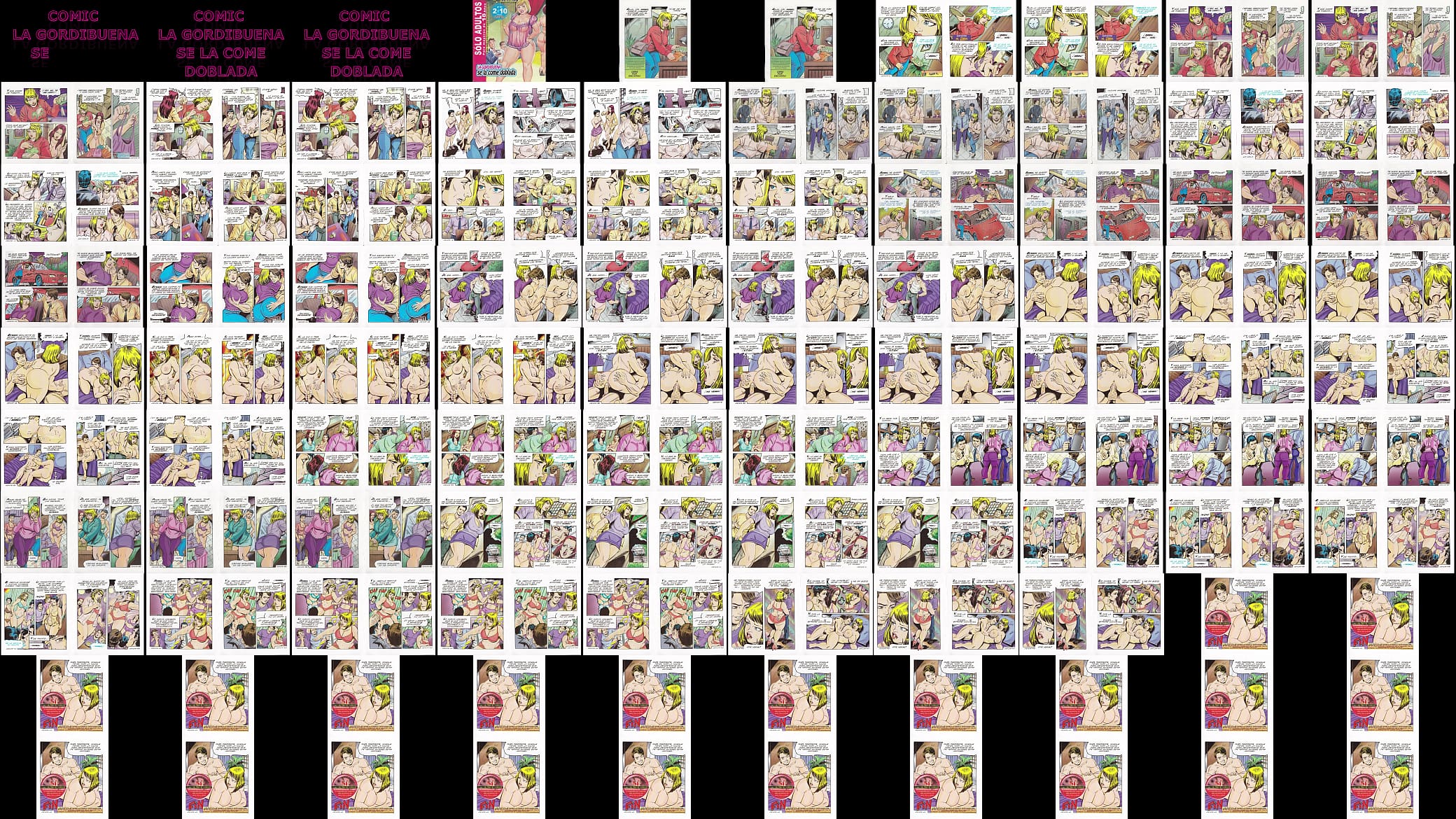 Comic Porno Mexicano Gordibuena se la come doblada 预览图