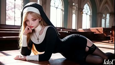 Nun's payback for her sins with naugty sex [AI]