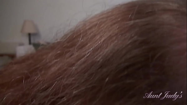 AuntJudys - Your Busty 61yo GILF Stepmom Maggie Jacks you Off & Sucks your Cock