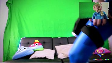 Cosplay Girl Fucks Big Dick Bro During Live Stream