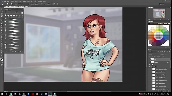 Stream | Picarto | DarkCookie - Summertime Saga (2019.07.04)