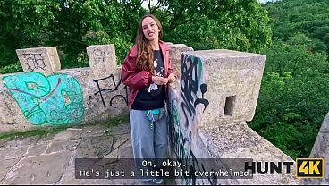 HUNT4K. Boyfriend Doesn't Mind When The Hunter Fucks His Girlfriend