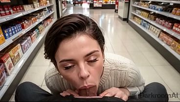 He caught a woman flashing in a supermarket and fucked her right in front of everyone [AI]