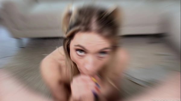 Khloe Kapri Slutty Whore Mouth Deepthroats Cock