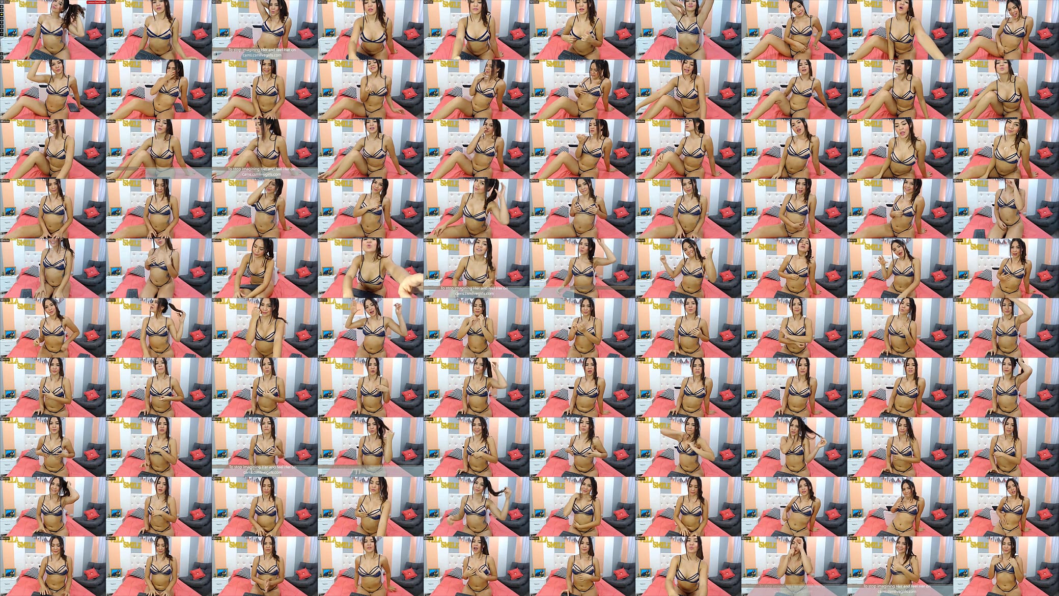 VelaSmile- Hemosa en la c&aacute;mara y deliciosa en la cama - modelo webcam 预览图