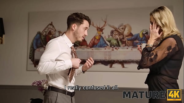 MATURE4K. Coffee and Cunt