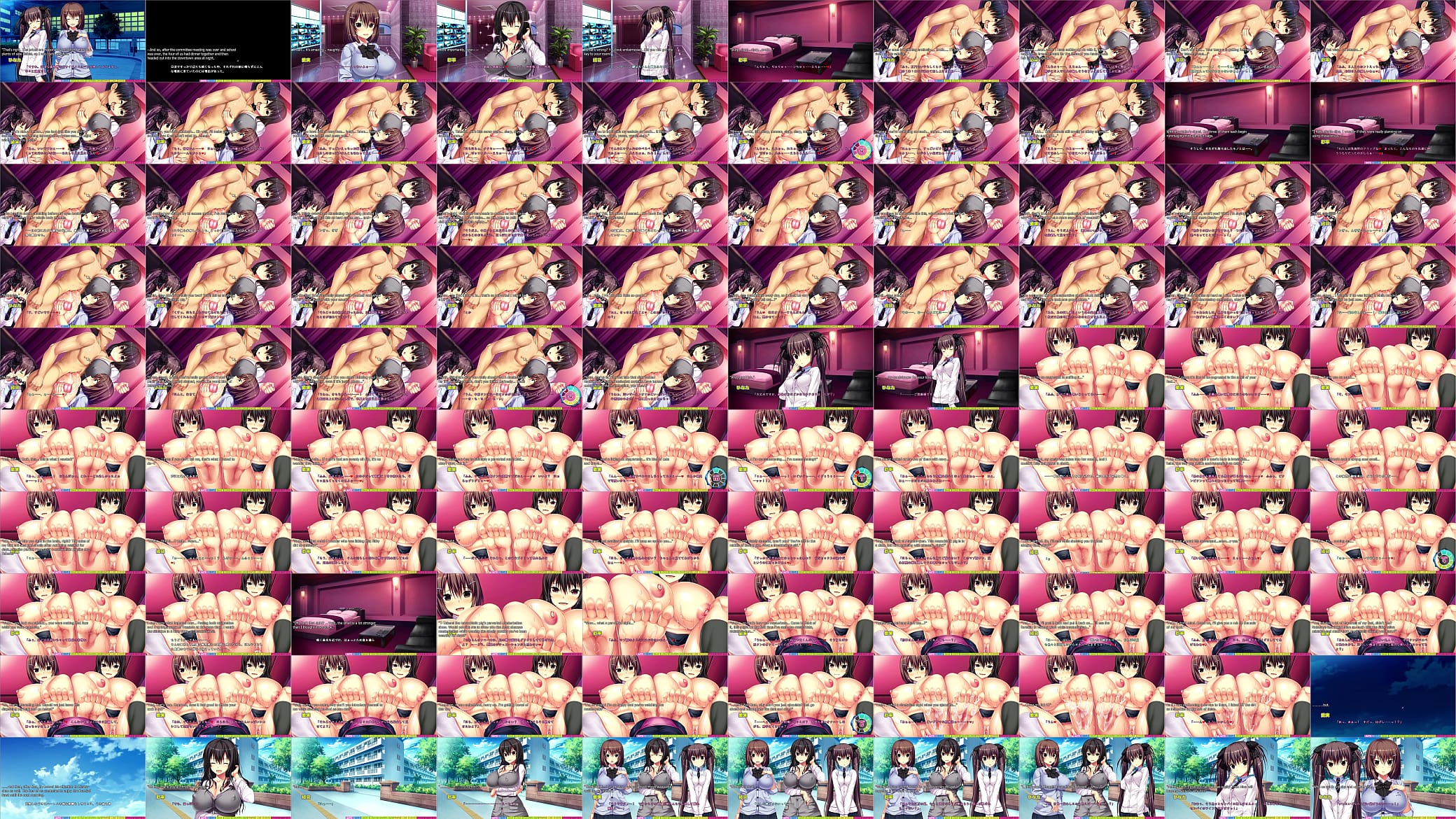 Tenioha 2 - Harem Route Part 2 - Toyed with By 3 Baddies 预览图