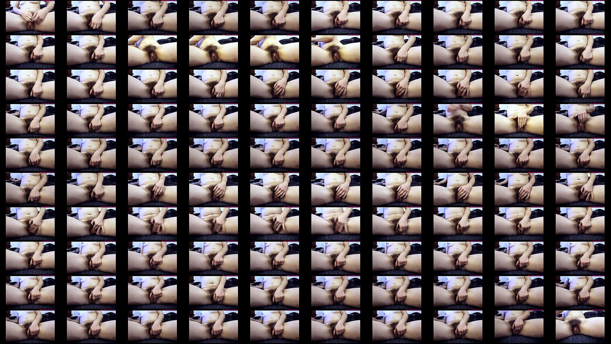 webcam hairy playing with big clit 预览图