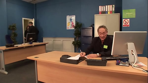 Olga Comes In For A Job And Winds Up Fucking Three Guys And Taking Anal