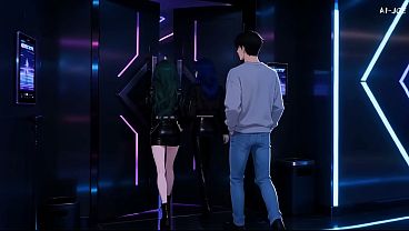 Crushed on Her, Hooked Up with Her Bestie After Dinner Episode 4 AI Generated,CX