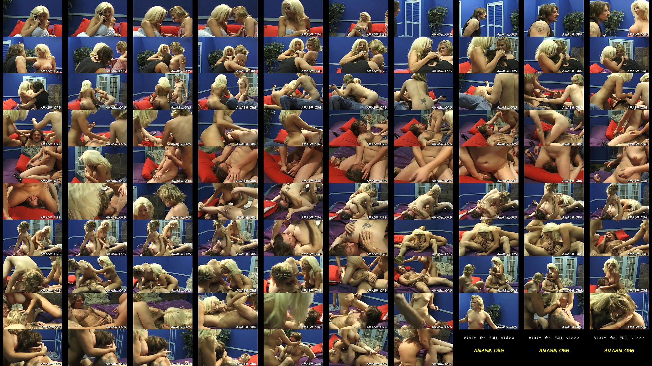 Needy beauties are all over guy&#039;s face with female domination moves 预览图