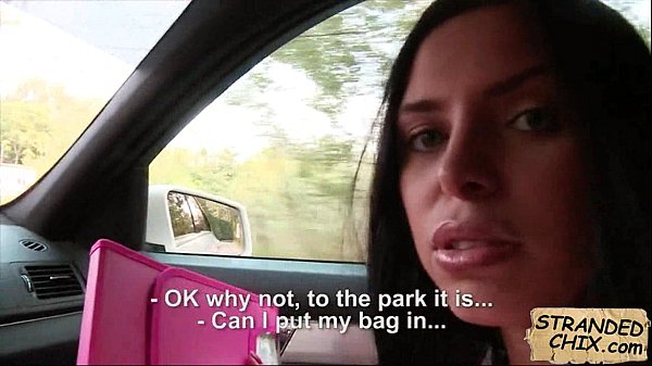 Hot teen fucks for a lift Kira Queen.2