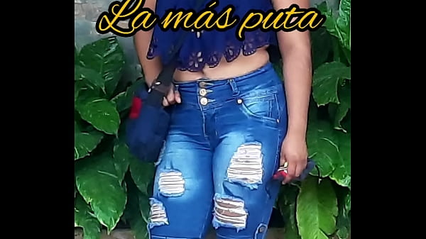 Black rod in blonde pussy