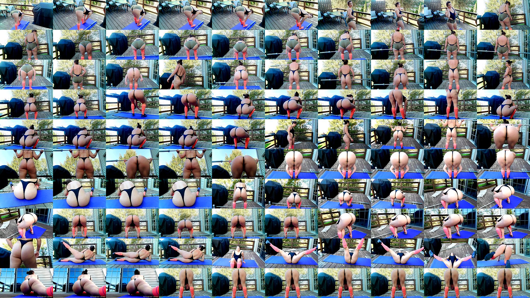 Mom&#039;s Workout - Thong Leotard 预览图