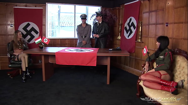 Download Video - Two Nazi girls having fun with hard cocks together