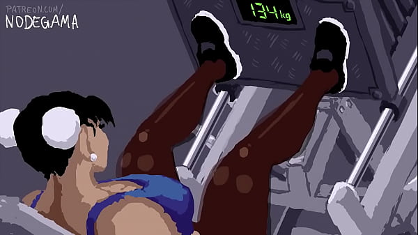 Chun Li Legpress Action