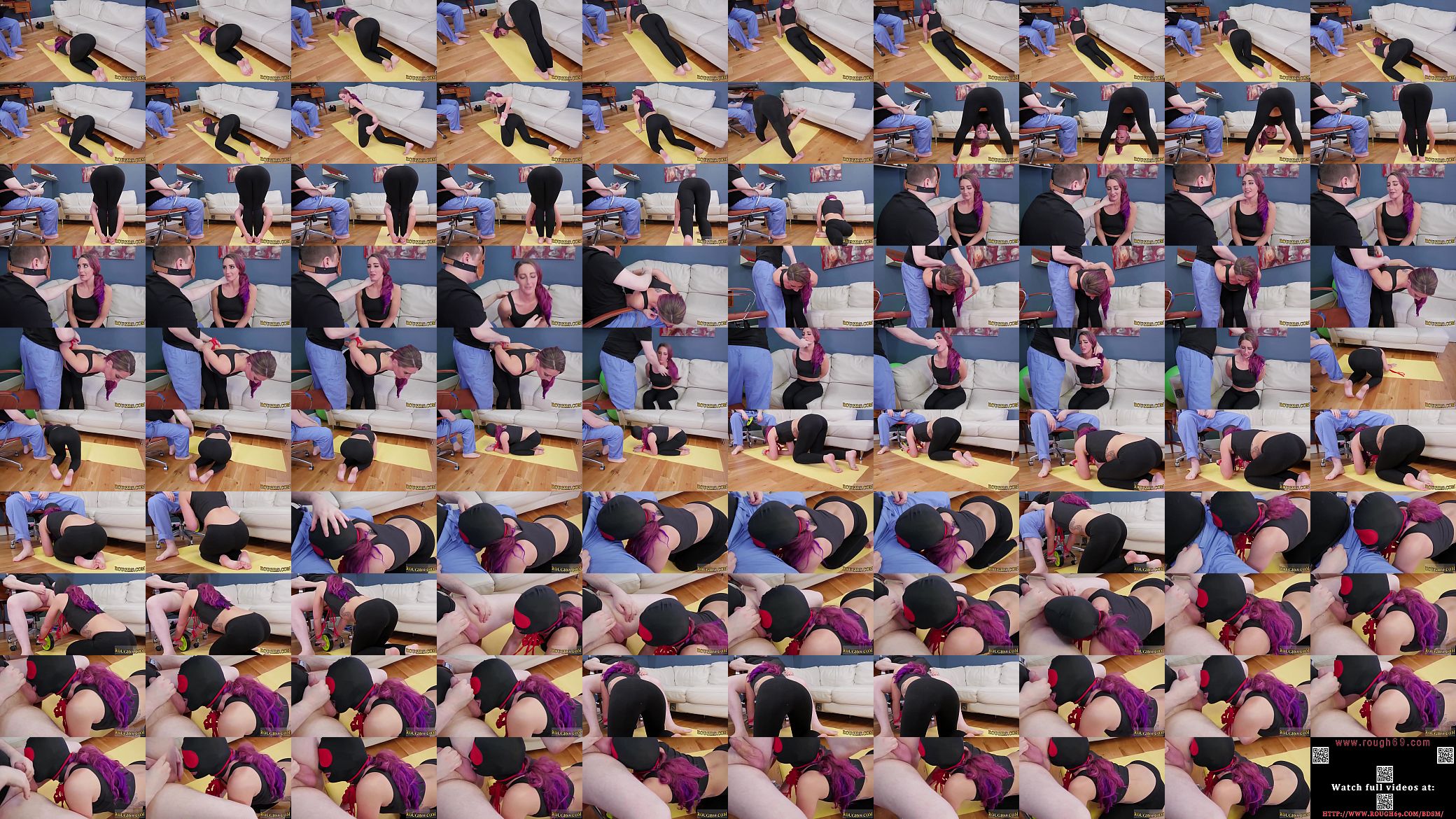 Wet pussy sex Ass- Yoga 预览图