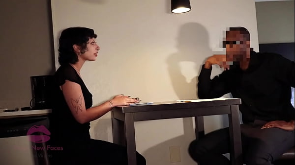 Latina Gives Full Throated Job Interview