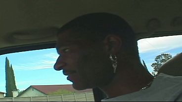 Beautiful brunette gets convinced to get fucked by a huge black cock