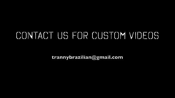 Download Video - Trannybrazilian apresenta&colon; Lethicia Rodrigues viciada em sexo sem preservativo com BBC - Cena completa no Red
