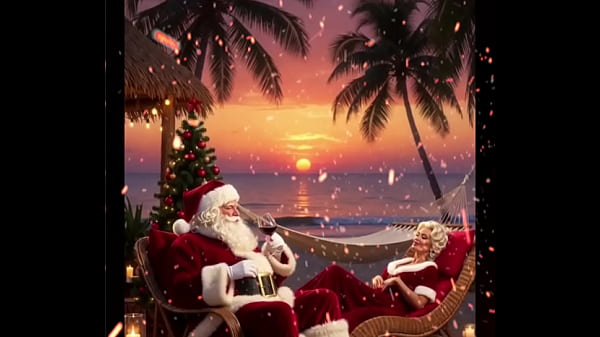 Santa Claus and Mrs. Claus IA