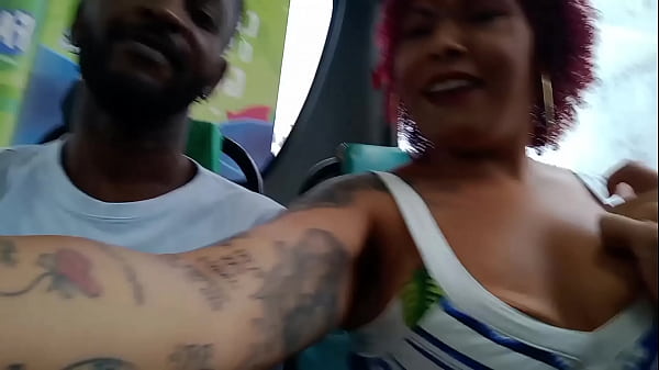 I showed off on the bus and the cuckold touched my underwear