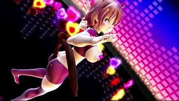  【MM3077】Short Hair Girl PiNK CAT